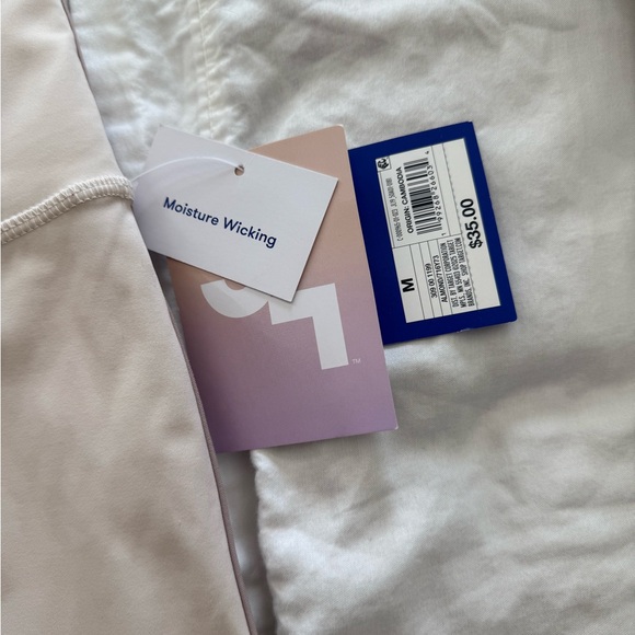 NEW JoyLab Cream High-Waisted 7/8 Leggings Size M - Picture 9 of 11